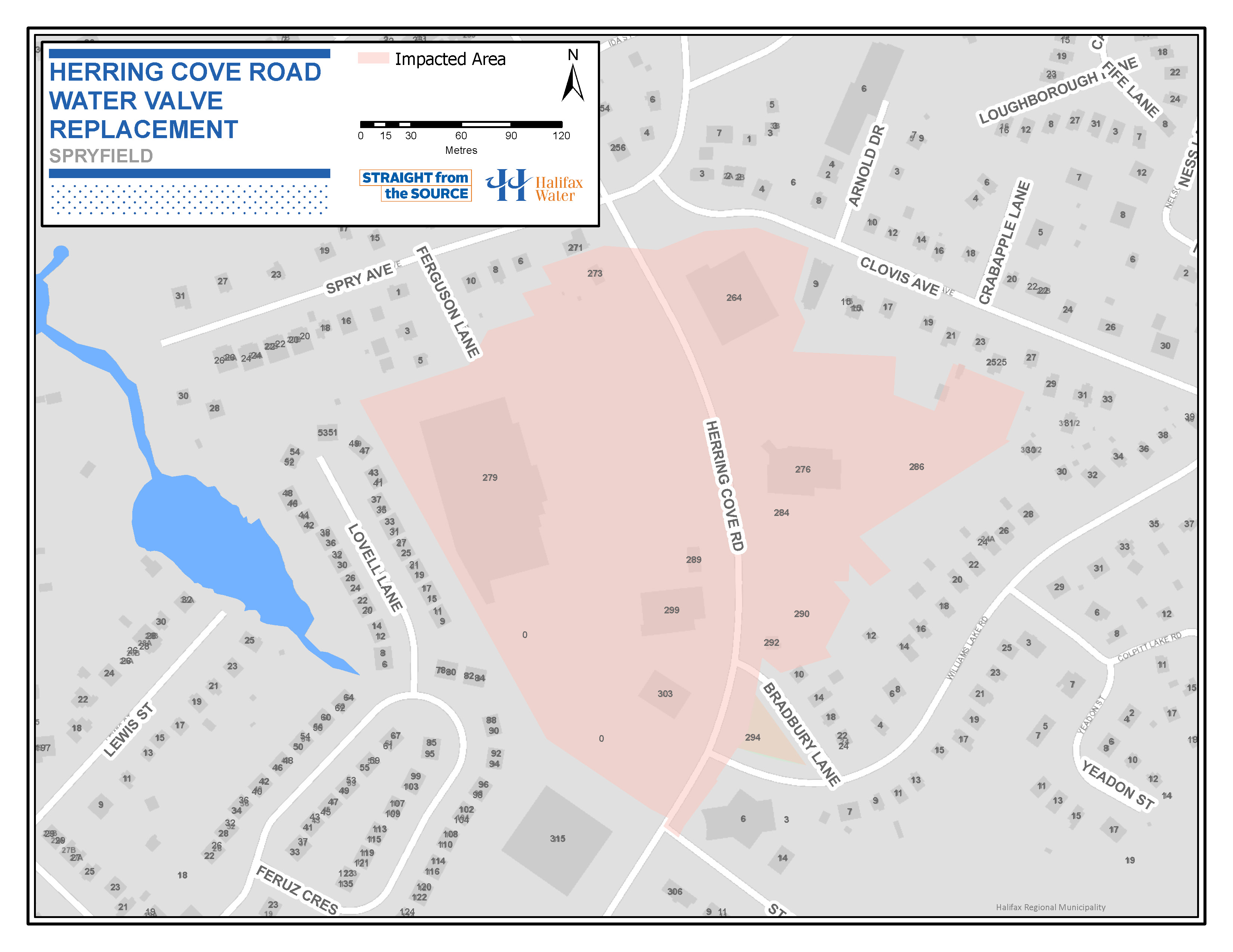 Water Service & Traffic Advisory Herring Cove Rd Halifax Water